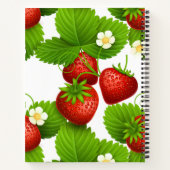 Carnet La fraise dans le jardin (Dos)