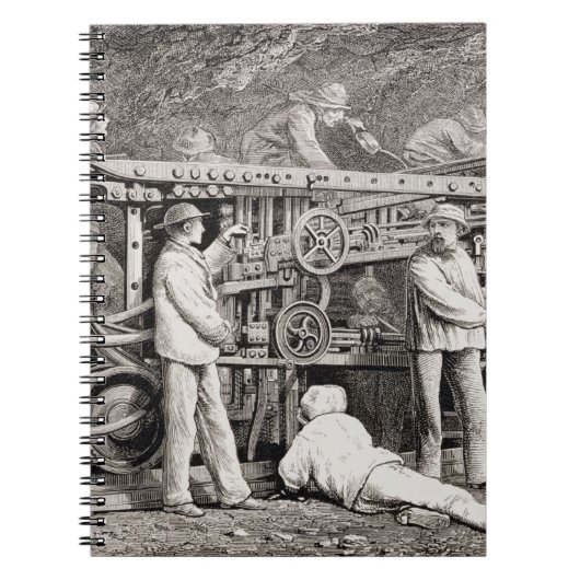 Carnet La galerie avancée du côté français du lundi (Devant)