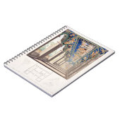 Carnet La galerie de la psyché à la villa Farnesina, Rome (Côté gauche)