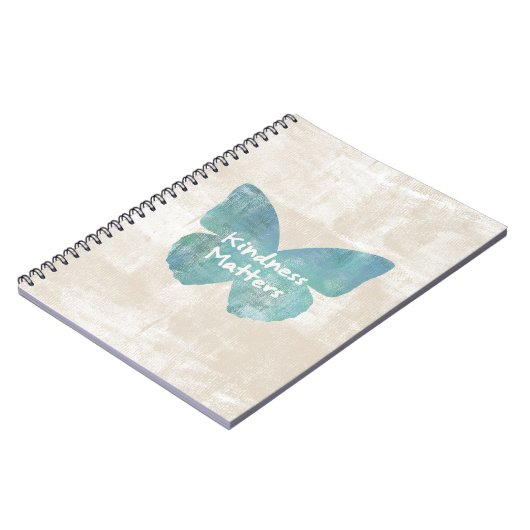 Carnet La gentillesse importe papillon (Côté gauche)