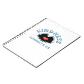 Carnet La gentillesse nous connecte classique (Côté gauche)