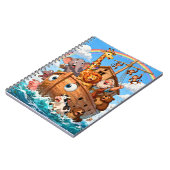 Carnet La Grande Aventure de l'Arche de Noé - Animaux Mig (Côté gauche)