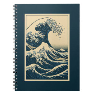 Carnet La Grande Vague et le mont Fuji : puissance et sér