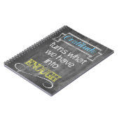 Carnet La gratitude tourne ce que nous avons dans assez (Côté gauche)