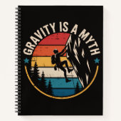 Carnet La gravité est un MYTHE (Devant)