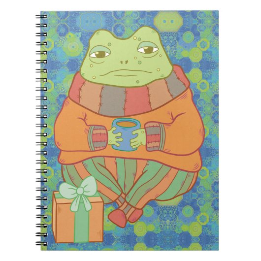 Carnet La Grenouille Douillette (Devant)