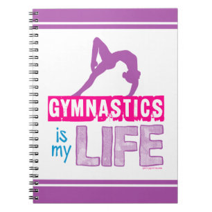 Carnet La gymnastique est ma vie