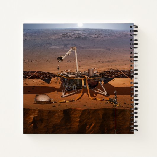 Carnet La Lander de l'Insight (Dos)