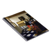 Carnet La leçon de musique de Johannes Vermeer (Côté Droit)