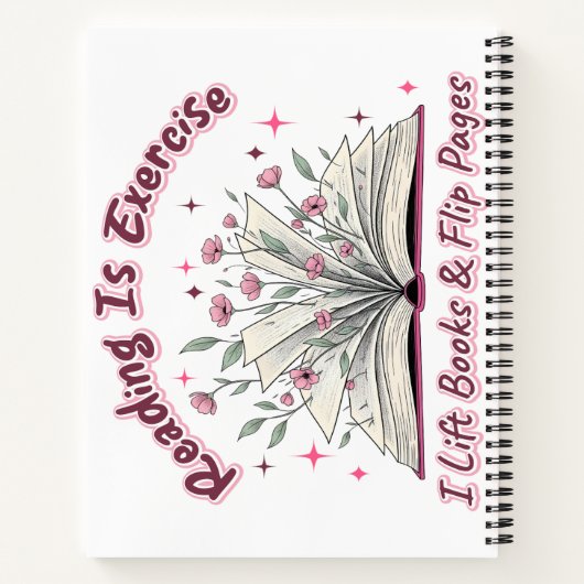 Carnet La Lecture Est L'Exercice... (Dos)