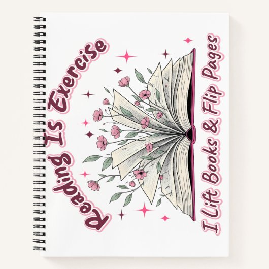 Carnet La Lecture Est L'Exercice... (Devant)