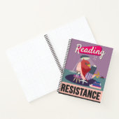 Carnet "La lecture est ma résistance" (Intérieur)