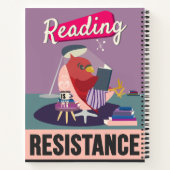 Carnet "La lecture est ma résistance" (Dos)