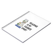 Carnet La lecture est mon sport préféré (Côté gauche)