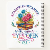 Carnet La Lecture Rêve... (Dos)