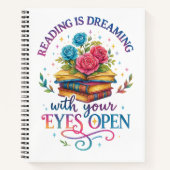 Carnet La Lecture Rêve... (Devant)