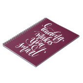 Carnet La lecture vous rend futés (Côté gauche)