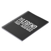 Carnet la légende a pris sa retraite (Côté gauche)