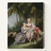 Carnet La lettre d'amour (Dos)