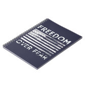 Carnet La liberté face à la peur (Côté gauche)