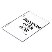 Carnet La liberté face à la peur (Côté gauche)