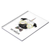 Carnet La licorne de carlin | soit unique (Côté gauche)