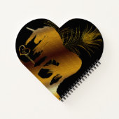 Carnet La licorne d'or (Dos)