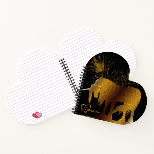 Carnet La licorne d'or (Intérieur)