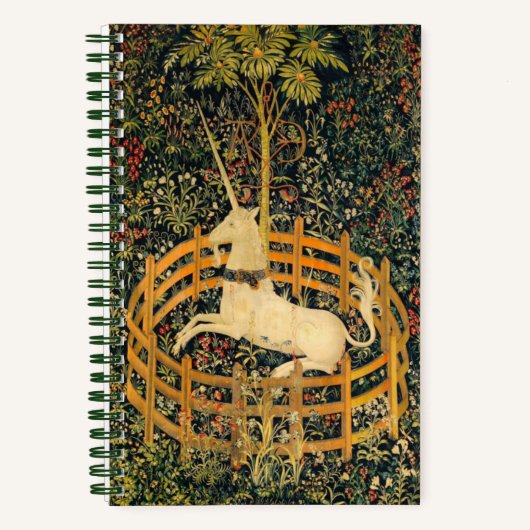 Carnet La licorne en captivité (Recto)