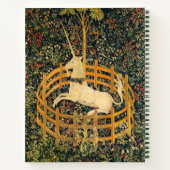 Carnet La licorne en captivité (Dos)