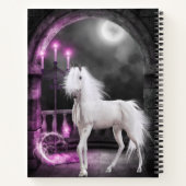 Carnet La licorne enchantée (Dos)