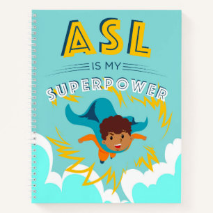 Carnet La LSF est mon superpouvoir