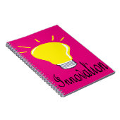 Carnet la lumière de l'innovation (Côté Droit)