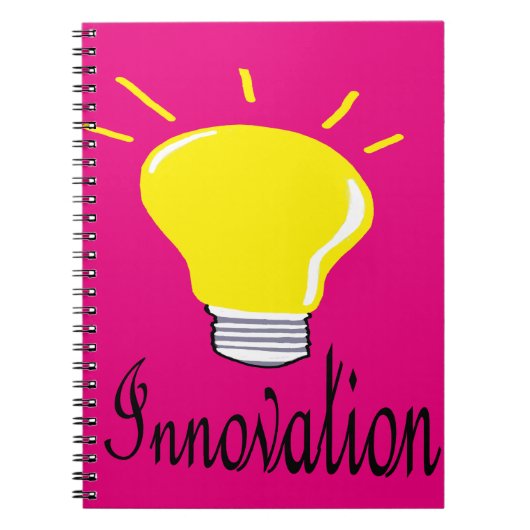 Carnet la lumière de l'innovation (Devant)