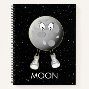 Carnet La Lune et les Étoiles dans l'Espace