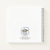 Carnet La machine à écrire de Virginie (Dos)