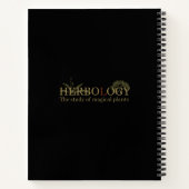 Carnet la magie de l'herbologie (Dos)