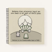 Carnet La main sur laquelle nous sommes confrontés (Devant)