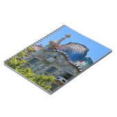 Carnet La maison Batllo de Gaudi (Côté gauche)