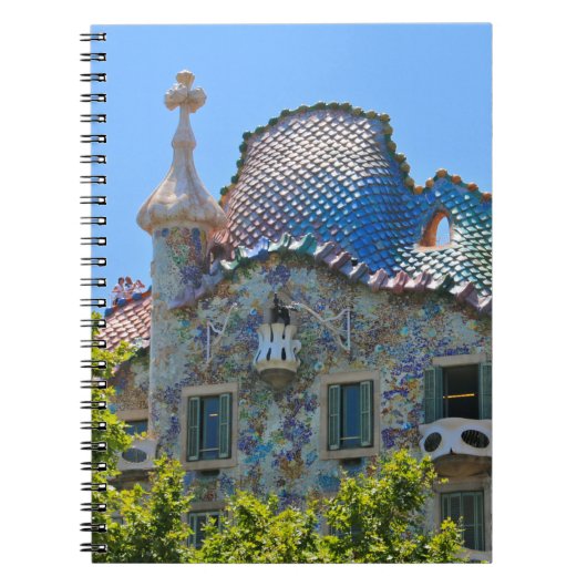 Carnet La maison Batllo de Gaudi (Devant)