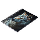 Carnet "La Majesté du Sauvage : l'Alpha dans la forêt" (Côté gauche)