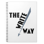 Carnet La manière d'écrire (Devant)