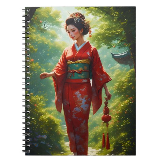 Carnet La marche du kimono (Devant)