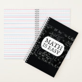 CARNET LA MATHÉMATIE EST FACILE (À l'intérieur)