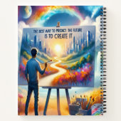 Carnet La meilleure façon de prédire l'avenir (Dos)