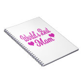 Carnet La meilleure maman rose du monde (Côté Droit)