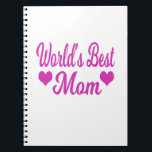 Carnet La meilleure maman rose du monde<br><div class="desc">NOTEBOOK That Says World's Best Mom. Un cadeau parfait pour Noël,  Anniversaire,  Fête des Mères ou n'importe quel jour.</div>