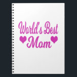 Carnet La meilleure maman rose du monde<br><div class="desc">NOTEBOOK That Says World's Best Mom. Un cadeau parfait pour Noël,  Anniversaire,  Fête des Mères ou n'importe quel jour.</div>