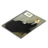 Carnet La mère de Whistler par James Abbott McNeill Whist (Côté gauche)