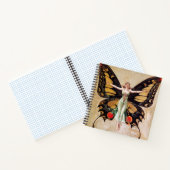 Carnet La métamorphose de la fille Flapper au papillon 19 (Intérieur)